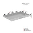 Gaveteiro Mapoteca Para Escritório De Aço Fixa Com 10 Gavetas