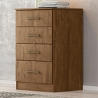 Gaveteiro Martin Castanho Wood