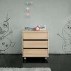 Gaveteiro Mauá 3 Gv Legno Salinas 60 Cm