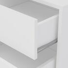 Gaveteiro Mauá 450mm 3 Gavetas Com Rodízios Branco Politorno