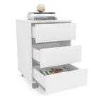 Gaveteiro Mauá 45cm 3 Gavetas Com Rodízios Policomplementos