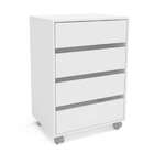 Gaveteiro Mauá 4 Gv Branco