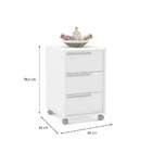 Gaveteiro Millie 3 Gv Branco