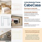 Gaveteiro Modular 45x120 6 Gavetas Frame Cabecasa Madeiraorig