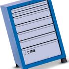 Gaveteiro Modular Pequeno Com 7 Gavetas Gav603 Cmb