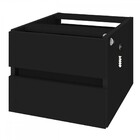 Gaveteiro Módulo 2 Gavetas Preto Y37 - Artany