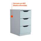 Gaveteiro Multi 3 Gv Branco