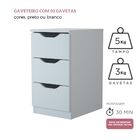 Gaveteiro Multi 3 Gv Branco