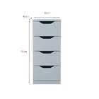 Gaveteiro Multi 4 Gv Branco