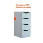 Gaveteiro Multi 4 Gv Branco