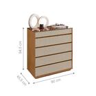 Gaveteiro Munique Ana Cedro Linho