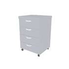 Gaveteiro Natus 4 Gv Cinza