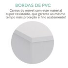 Gaveteiro New 3 Gv Branco