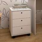 Gaveteiro New 3 Gv Branco