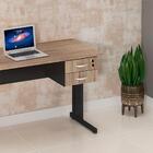 Gaveteiro New City 2 Gv Calvi E Preto 33 Cm