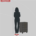 Gaveteiro Office Presence 4 Gavetas Demobile