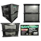 Gaveteiro Organizador 2 Gav Plasnew Resistente 1704 Cinza