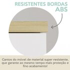 Gaveteiro Organizador 2 Gavetas Com Nicho Toq  Olmo/branco