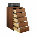 Gaveteiro Organizador Arquivo Escritório 5 Gav Madeira Lagos