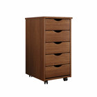 Gaveteiro Organizador Arquivo Escritório 5 Gav Madeira Lagos