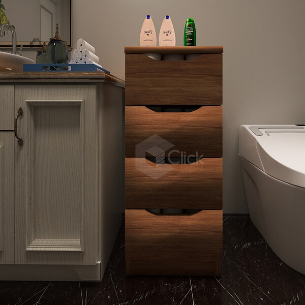 Gaveteiro Organizador Com 04gavetas Multiuso Lavabo Alta Qual