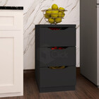 Gaveteiro Organizador Madeira 3 Gavetas Premium