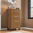 Gaveteiro Organizador Multiuso Gávea Escritório Com Rodinhas