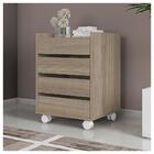 Gaveteiro Organizador Para Escritório 4 Gavetas Caemmun