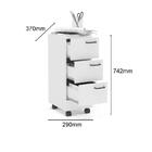 Gaveteiro Osaka 3 Gv Branco