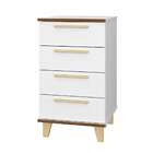 Gaveteiro Oslo 4 Gv Branco