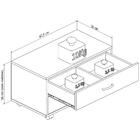 Gaveteiro Para Banheiro 2 Gavetas Gav6002 Apt