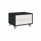 Gaveteiro Para Banheiro Com Rodízios Max 60cm  Grafen/branco