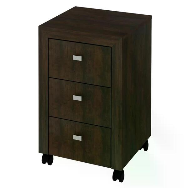 Gaveteiro Para Escritorio 03 Gavetas Me4108 Tecno Mobili