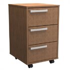 Gaveteiro Para Escritório 3 Gavetas B26 Marzipan