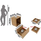 Gaveteiro Para Escritório 3 Gavetas Com Chave E Rodízios Amên