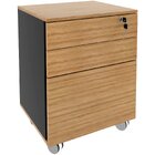 Gaveteiro Para Escritório 3 Gavetas Com Chave E Rodízios Amên