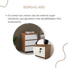 Gaveteiro Para Escritório 3 Gavetas Com Chave E Rodízios Frei