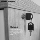 Gaveteiro Para Escritório 3 Gavetas Com Chave E Rodízios Noga
