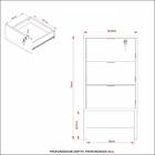 Gaveteiro Para Escritório Com Chave Multimóveis Cr25055 Amend