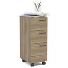 Gaveteiro Para Escritório Com Rodízios 3 Gavetas Osaka Castan