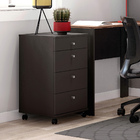 Gaveteiro Para Escritório E Home Office Com Rodízios 04 Gavet