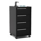 Gaveteiro Para Escritório E Home Office Maia 04 Gavetas Rodíz