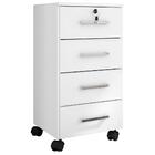 Gaveteiro Para Escritório Flex Color 4 Gavetas Gávea Móveis L