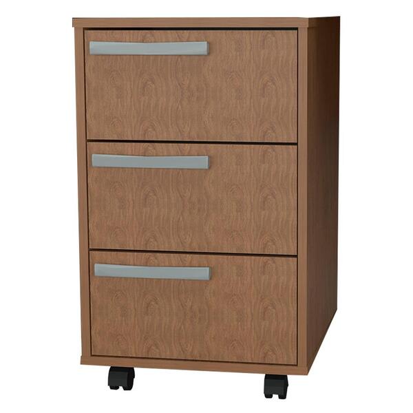 Gaveteiro Para Escritorio Gamer 3 Gavetas E 4 Rodizios B26 No