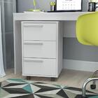 Gaveteiro Para Escritorio Gamer 40x65 Cm 3 Gav B26 Novam