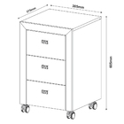 Gaveteiro Para Escritório Home Office Me4108 Mdp Rustico G69