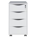 Gaveteiro Para Escritório Office Com Rodízios 04 Gavetas Bit