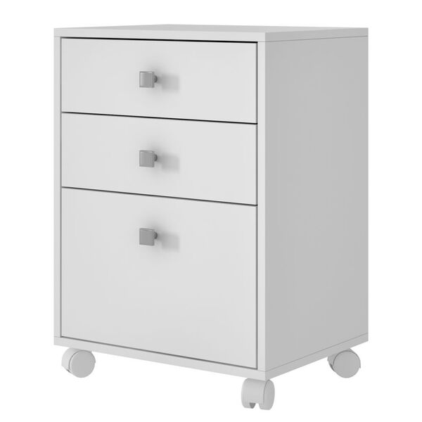 Gaveteiro Para Escritório Office Multiuso 03 Gavetas Leone B0