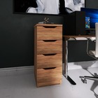 Gaveteiro Para Escritório Office Work Organizador 04gavetas M