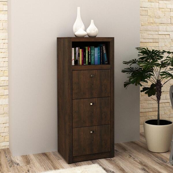 Gaveteiro Para Pasta Suspensa Com 3 Gavetas Multimóveis Cr250